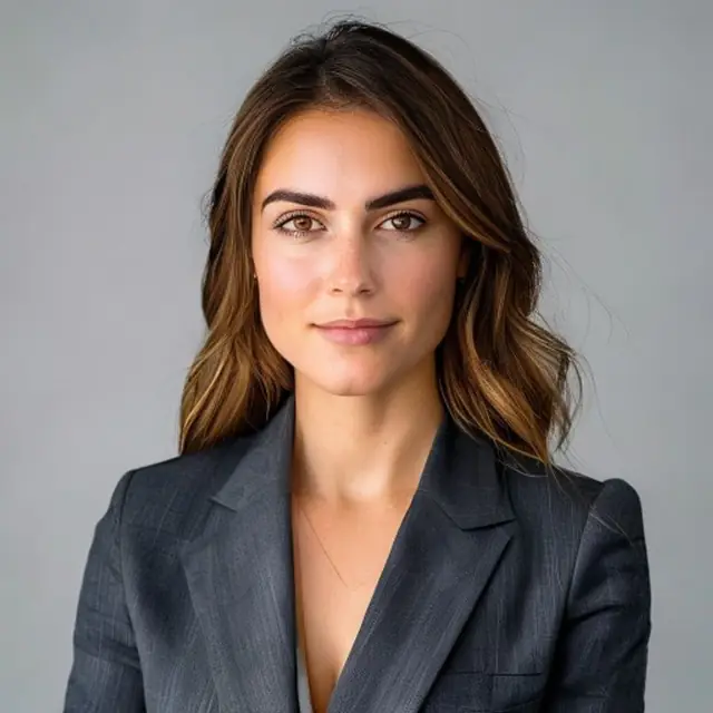 Studio-quality professional headshot from a phone photo