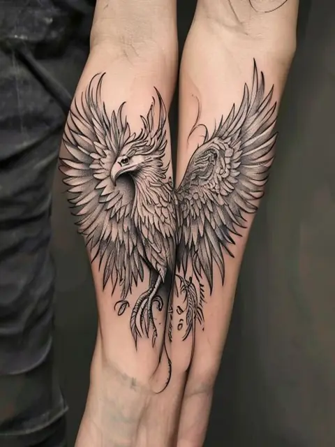 Preview a fine-line tattoo on my forearm